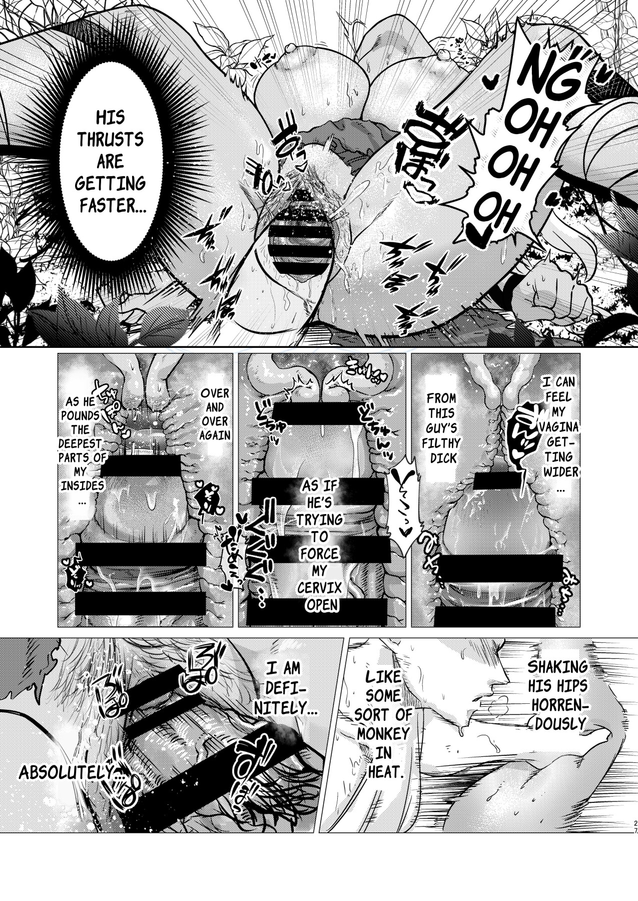 Hentai Manga Comic-The Dark Elf can't Resist-Read-26